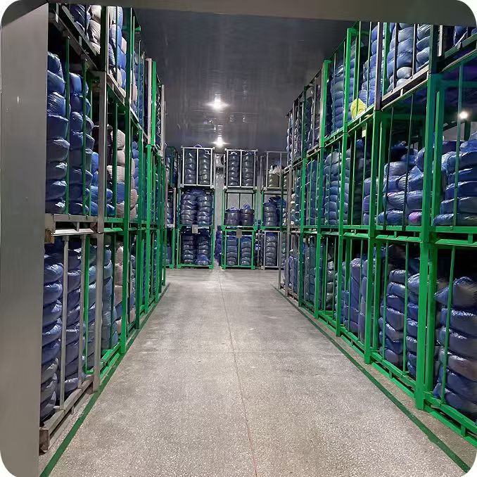 Semi finished product warehouse